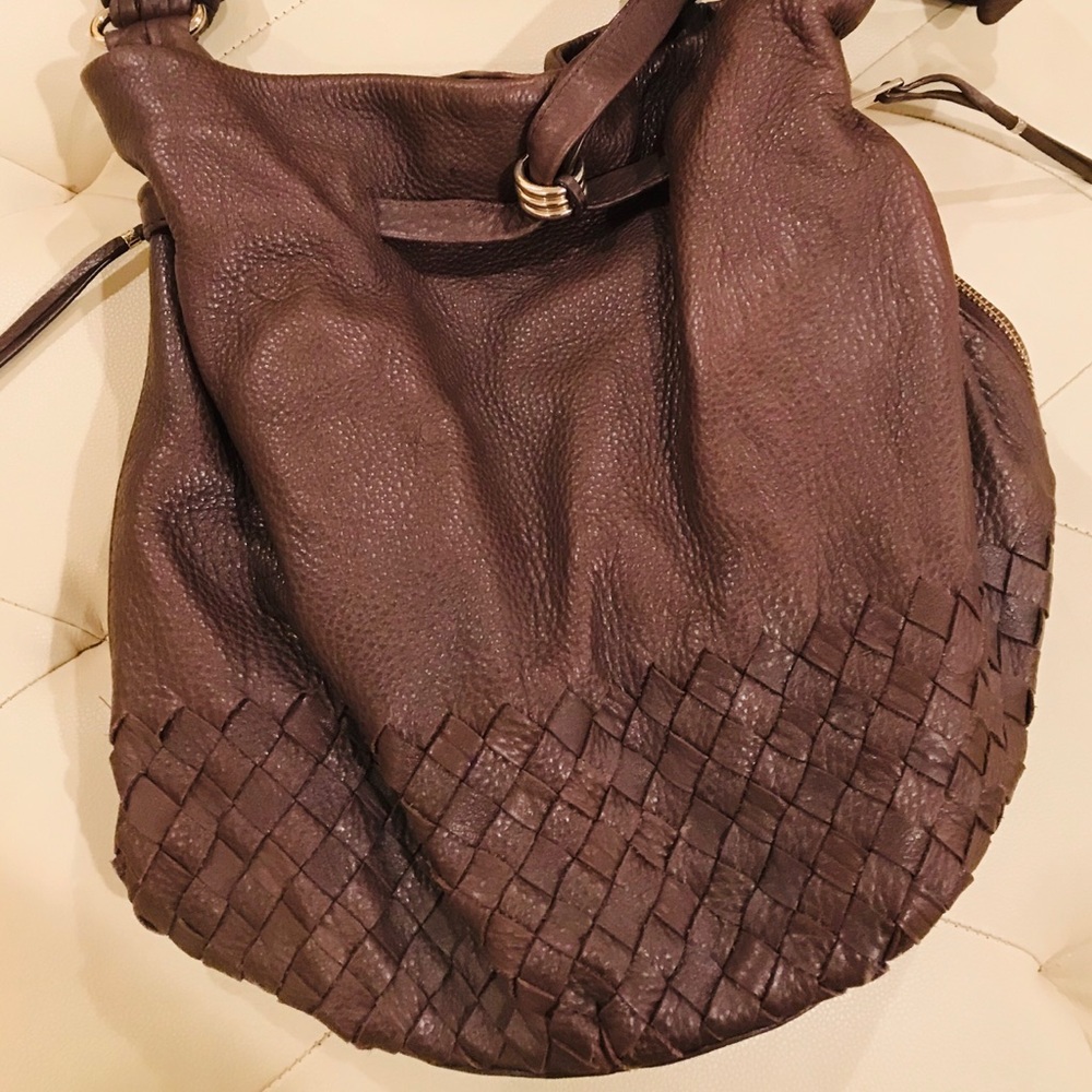 Elliot Lucca satchel leather bag
